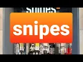 inside SNIPES shoe store