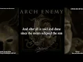 ARCH ENEMY - HANDSHAKE WITH HELL (LYRICS ON SCREEN)