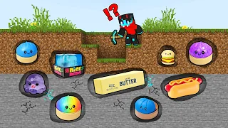 Mining to Find SQUIHIES in Minecraft!
