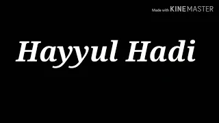 Download Hayyul Hadi -Vocal Ogi Sarof- Lirik Salawat MP3