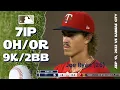 Joe Ryan 7 no-hit innings Sep 13 2022 MLB highlights