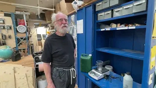 10 July 2023  After 30 years position for pouring epoxy improved, learning slowly