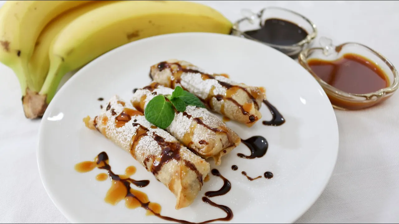 Banana Spring Rolls  - Episode 57