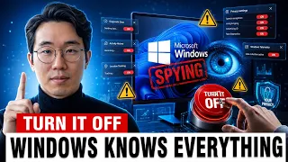 How to Disable ALL Microsoft Windows spying FREE UTILITY