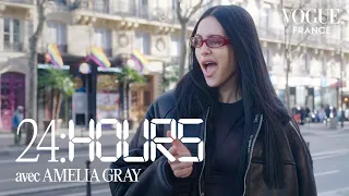 24 hours with amelia gray hamlin this seasons star model vogue france