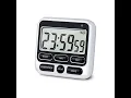 LCD Digital Kitchen Timer Magnet Alarm Clock 24hs Countdown Timer Time Reminder Baking Timer