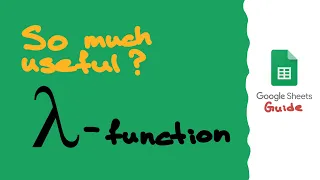 How to Write Functions Faster in Google Sheets Lambda Function Guide