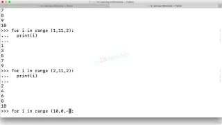Learn Programming With Python 20-Step 17-Using For Loop in Python-Exercises