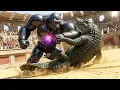 Robot King Kong Kills Giant Alligator in Roman Colosseum, Alligator Imprisoned ⚔ The Final Showdown