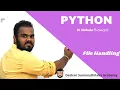 File Handling - Python in Sinhala AL ICT SE CS IT