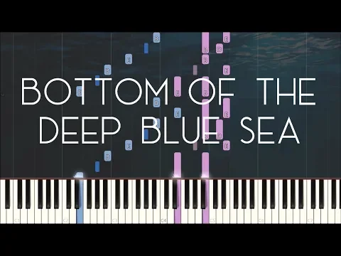 Download MP3 MISSIO - Bottom of the Deep Blue Sea (Synthesia piano tutorial)