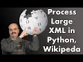 Processing Large XML Wikipedia Dumps that won t fit in RAM in Python without Spark