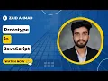Prototype Object Oriented Programming in JavaScript
