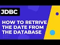 how to retrive the date from the mysql Database in jdbc jdbc tutorial java realNameHidden