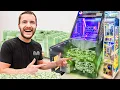 Our NEW Coin Pusher Claw Machine Made SO MUCH Money