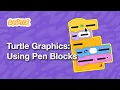 Turtle Graphics Using Pen Blocks in Scratch Tutorial
