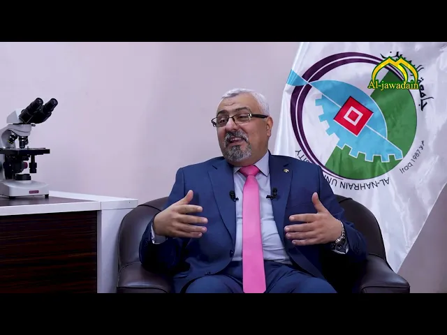 #برنامج : بصمات :إعداد وتقديم :: علي الصحاف ضيف الحلقة عميد كلية الصيدلة الدكتور : حيدر بهاء الحسني
