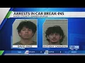 3 arrested in connection with Barbourville vehicle break-ins