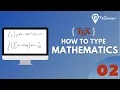 Part 02 Typing Integration in LaTeX