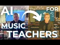 The FIRST AI System Made JUST For Music Teachers
