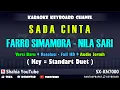 Download Lagu SADA CINTA KARAOKE TAPSEL FARRO SIMAMORA feat NILA SARI  | Shahia Youtube