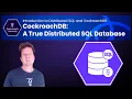 Cockroac B A True Distributed SQL Database