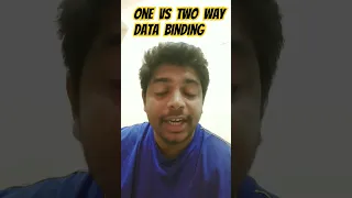 One way vs Two way data binding