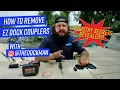 How to Remove EZ Dock Couplers