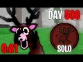 Download Lagu How Fast Can I Survive *500 DAYS* Solo in the Forest?