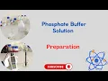 Phosphate buffer solution Preparation pH range 4 8 to 8 0