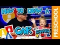 PRESCHOOL Drawing A Shape Car With Olivia Rectangle Circles