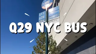 Q29 NYC Bus - 2025