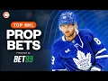 BEST NHL BETS PROP PICKS PREDICTIONS TODAY
