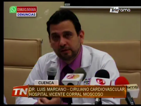 Realizan primera cirugía a corazón abierto en hospital Vicente Corral M.