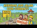 Download Lagu KUBURAN JADI TROTOAR COR-CORAN 😂😂😂