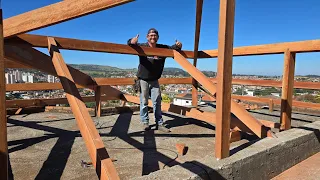 APRENDA A FAZER MÃO FRANCESA ESTRUTURAL NO TELHADO!!!