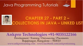 Java for beginners - Chapter 27 Collections in Java Part 2