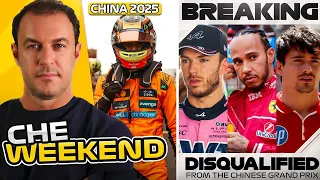 FERRARI SQUALIFICATA al GP della Cina, MC LAREN è dominatrice, ecco come la penso