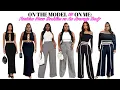 ON THE MODEL vs ON ME Fashion Nova Try On Haul 15 ITEMS