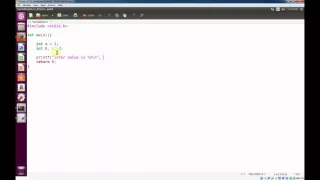 Programming C in Linux - Number Integer and Character Variables