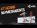 Make NavMeshAgents Attack Nearby Targets AI Series Part 6 Unity Tutorial