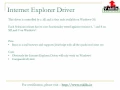 Internet Explorer Driver