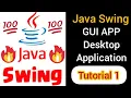 Java Swing Introduction Tutorial 1
