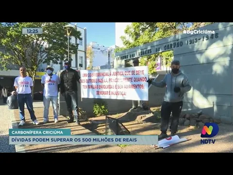 Por falta de quórum, assembleia de credores da Carbonífera Criciúma não ocorre