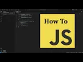 EASY JavaScript Tutorial - Basic IF statements and FOR loops