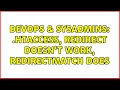 DevOps SysAdmins htaccess Redirect doesn t work RedirectMatch does