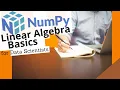 HOW TO LINEAR ALGEBRA BASICS USING NUMPY FOR DATA SCIENCE