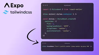 How to use tailwindcss with react native expo React Native Expo TailwindCSS Nativewind