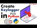How to Create Keylogger Program in Python By FG - Teams with server andkeyloger