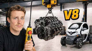 J'ai mis un V8 dans ma Twizy !
